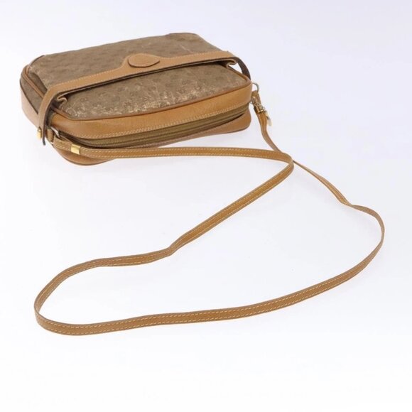 GUCCI Micro GG Supreme Shoulder Bag PVC Beige Gold 007 904 0423 Auth bs29068 - Picture 8 of 15